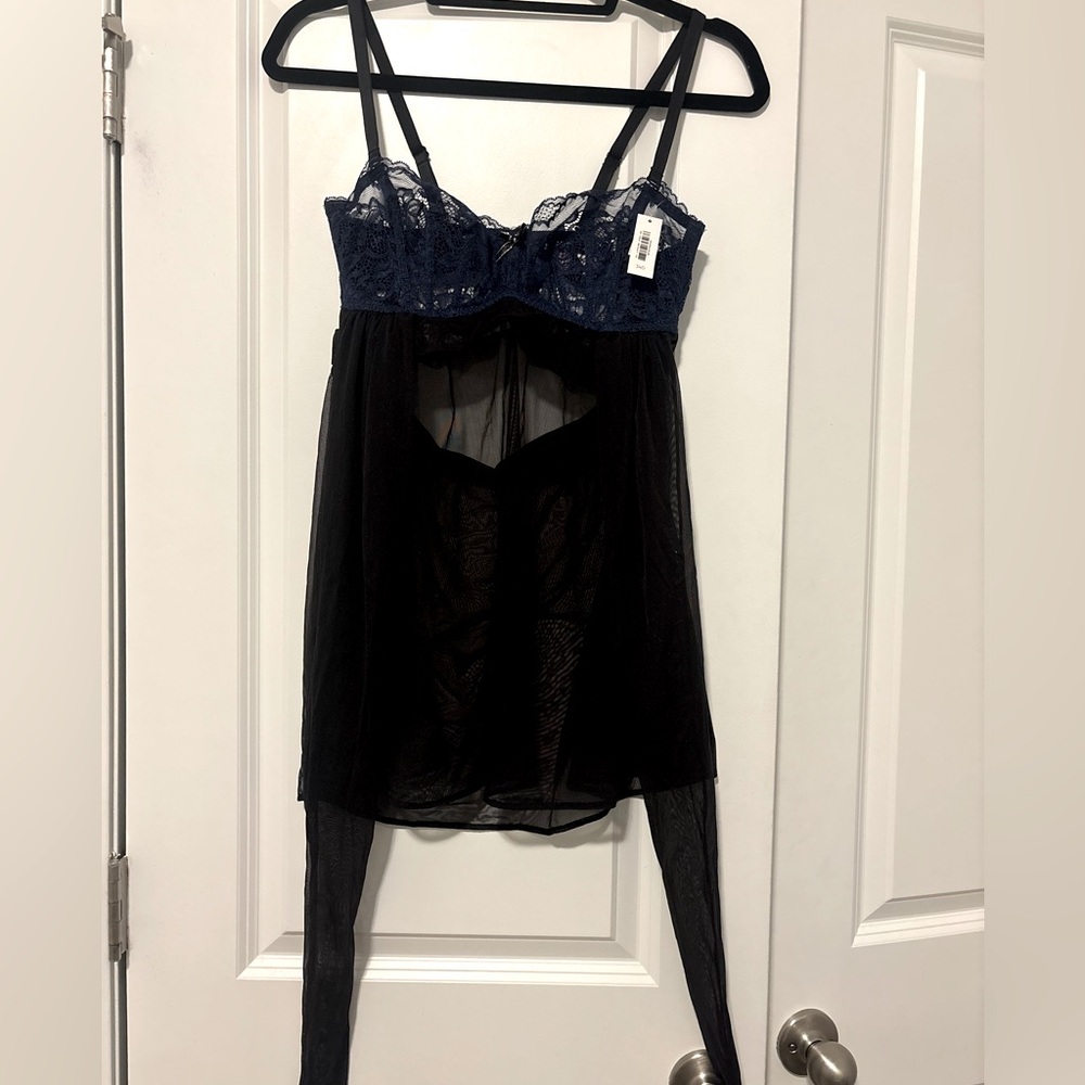 [ADORE ME] LACY CHEMISE